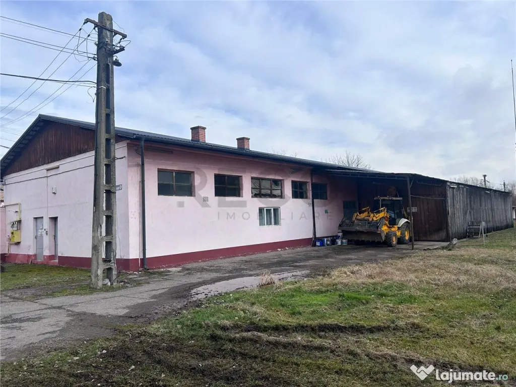 Hala industriala de in Marghita – 930 mp utili, teren 2470 