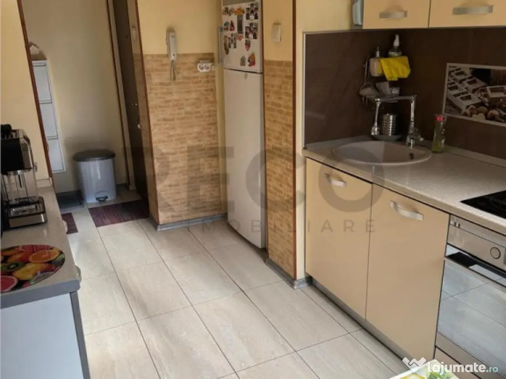 RECO. Apartament 3 camere -zona rogerius- 60mp utili 