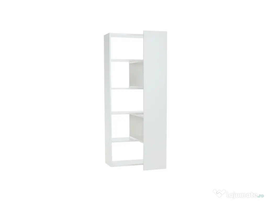 Etajeră, alb, KLOE din PAL L73 x P33 x H188 cm 
