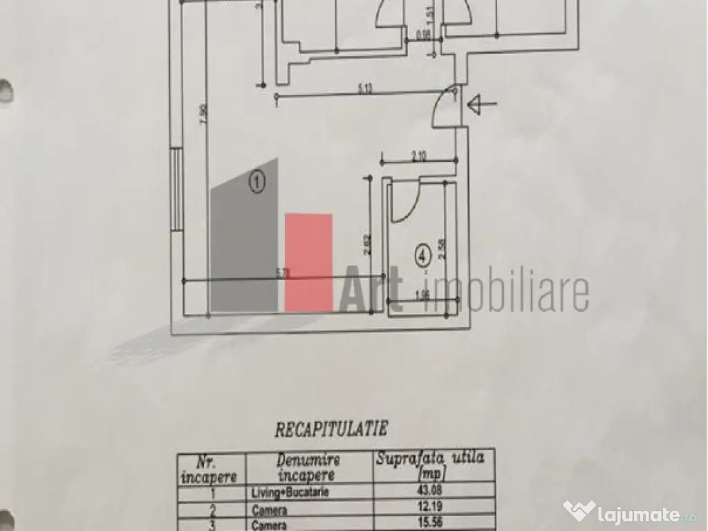 Apartament cu 3 camere-Domenii-Arcul de Triumf-Ion Mihala... 