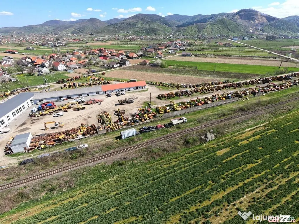 Punte axa excavator pe roti Liebherr A 900 piese 