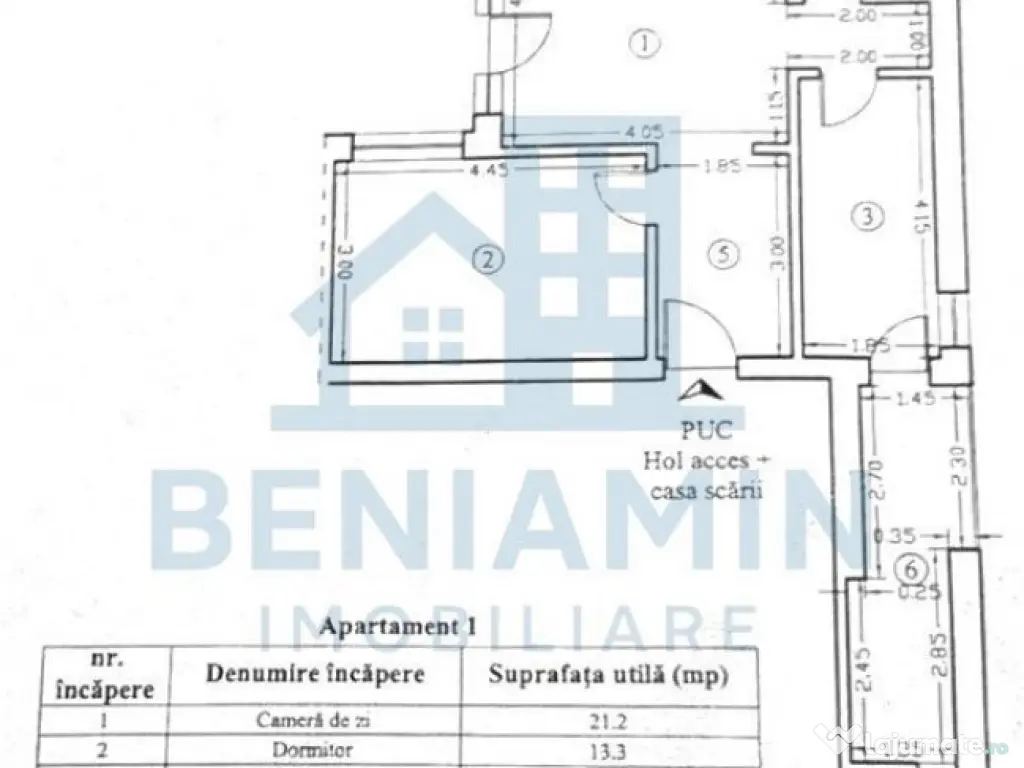 Apartament 2 camere loc parcare -parter -Tractorul-59mp-C... 