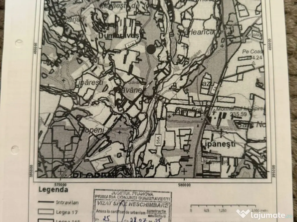Teren intravilan de vânzare 