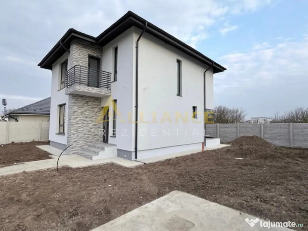 Casa Individuala - 4 camere - 2 bai - 352 mp teren 