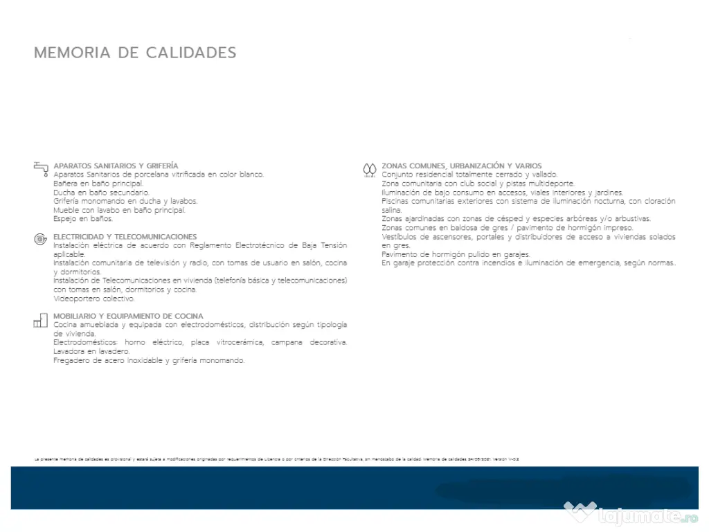 Apartament la parter, gata de cheie, cu grădină, piscină comunitară și garaj 