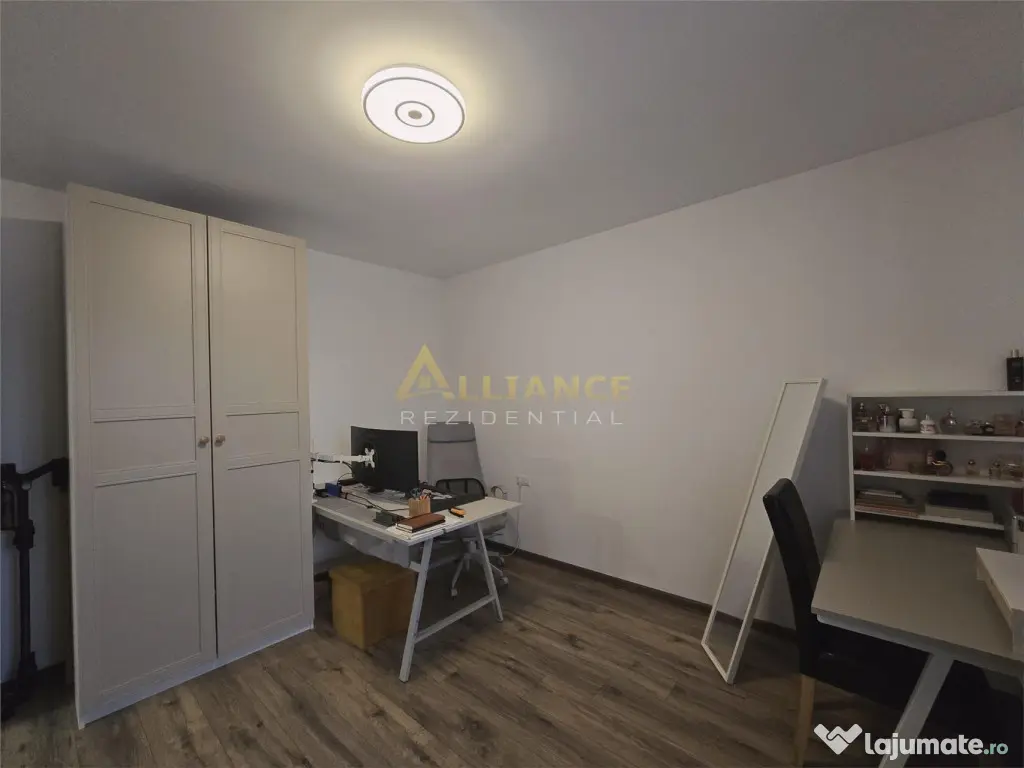 Casa individuala mobilata si utilata - 110 mp utili-700 m de 