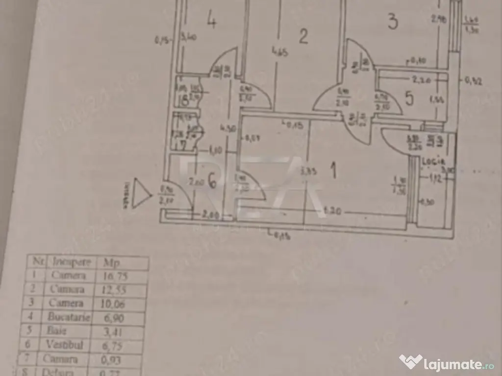 3 camere, 9/10, bloc tip Z-Drumul Taberei 
