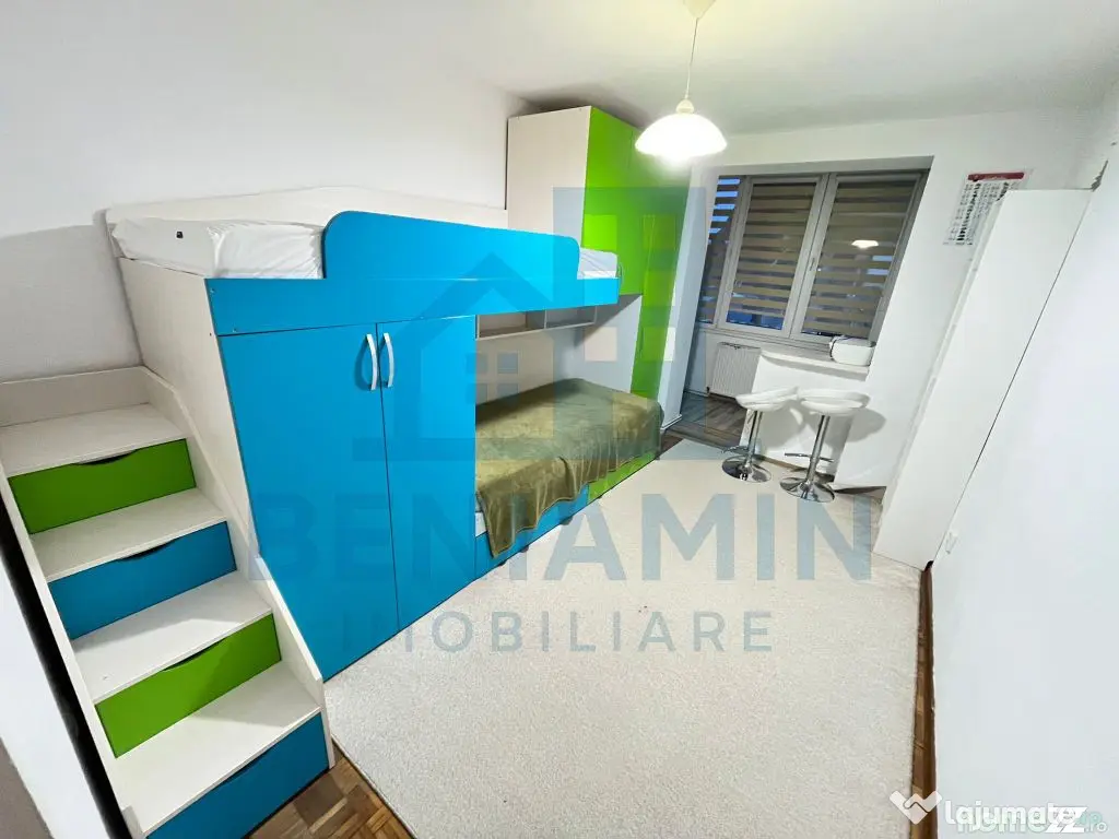 4 Camere-Etajul1-Centrala Termica-Mobilat-Utilat-Centrul ... 