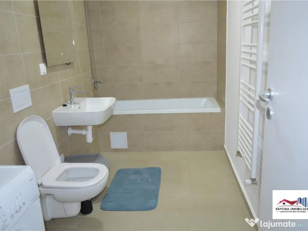 Ap. 2 Camere Mobilat si Utilat cu Parcare Privata de Inchiri 