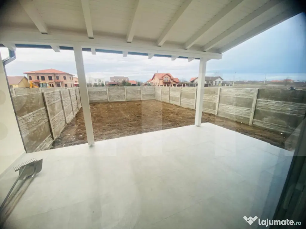 Duplex pe parter 3 camere Mosnita Noua 