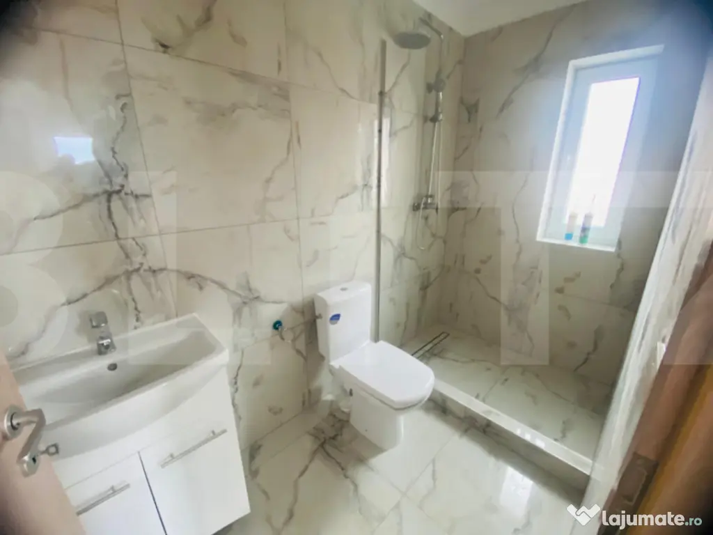 Duplex pe parter 3 camere Mosnita Noua 