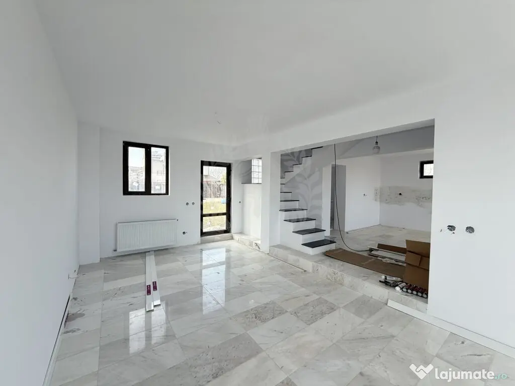 Casa moderna, curte 500 mp, finisaje premium, Cartier 