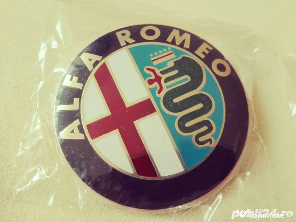 Emblemă 3M capotă/portbagaj Alfa Romeo diametrul 74 mm 