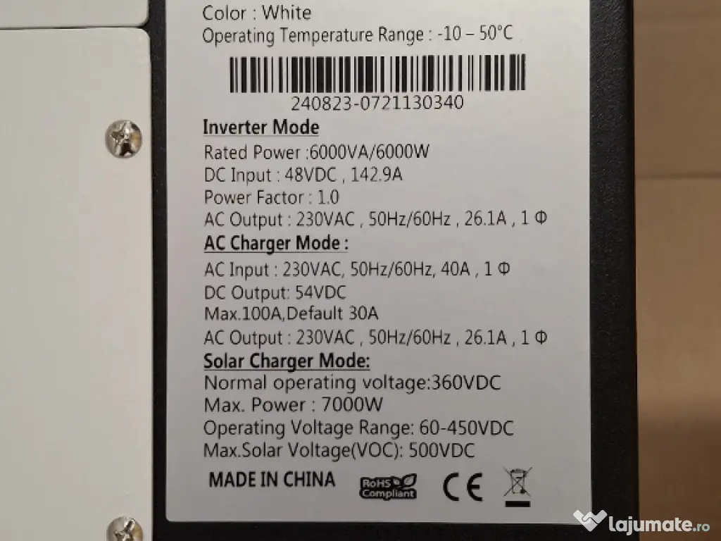 Invertoare Easun & Flowatt 