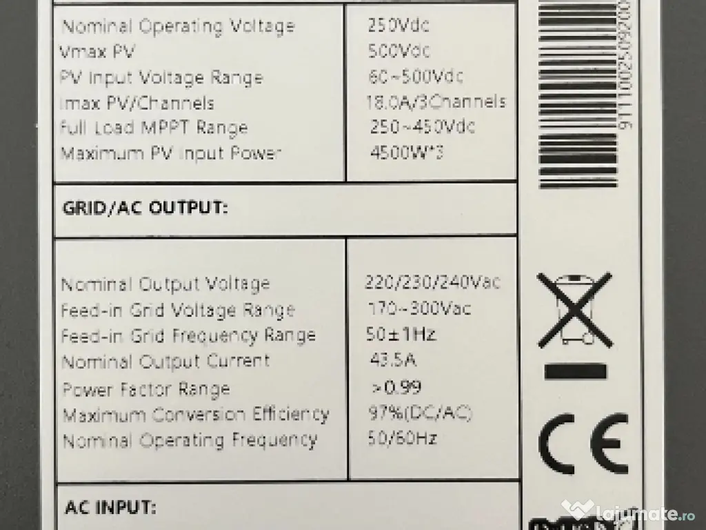 Invertoare Easun & Flowatt 