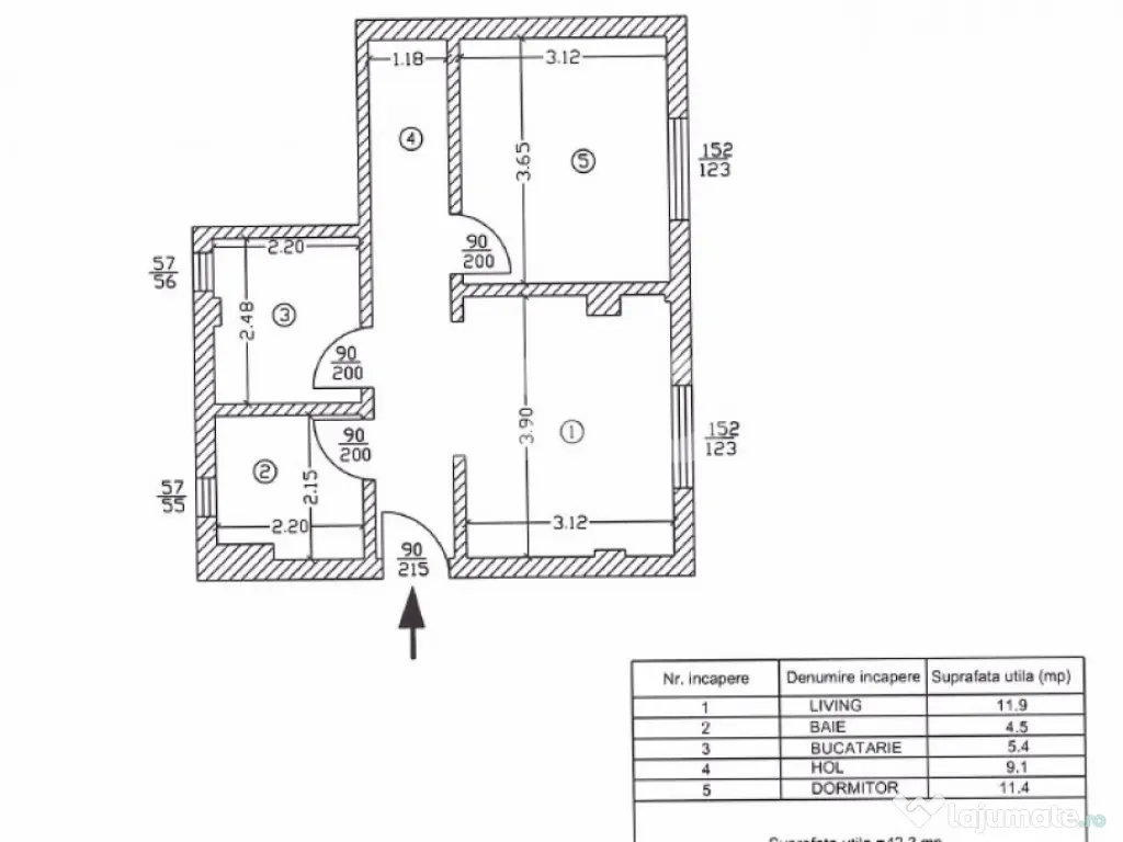 GAVANA 3 | Apartament 2 camere – imobil mic, doar 6 locuin 