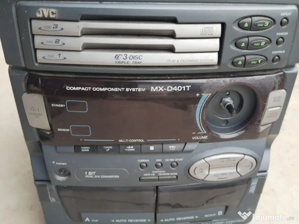Combina audio JVC MX-D401T 