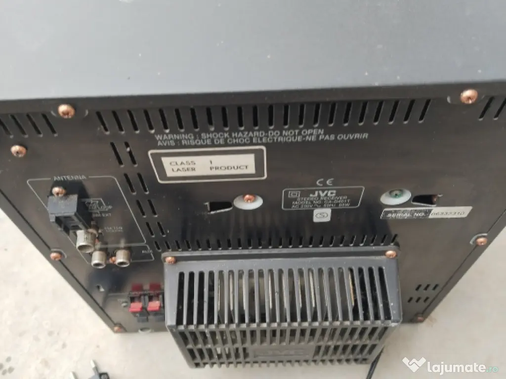 Combina audio JVC MX-D401T 