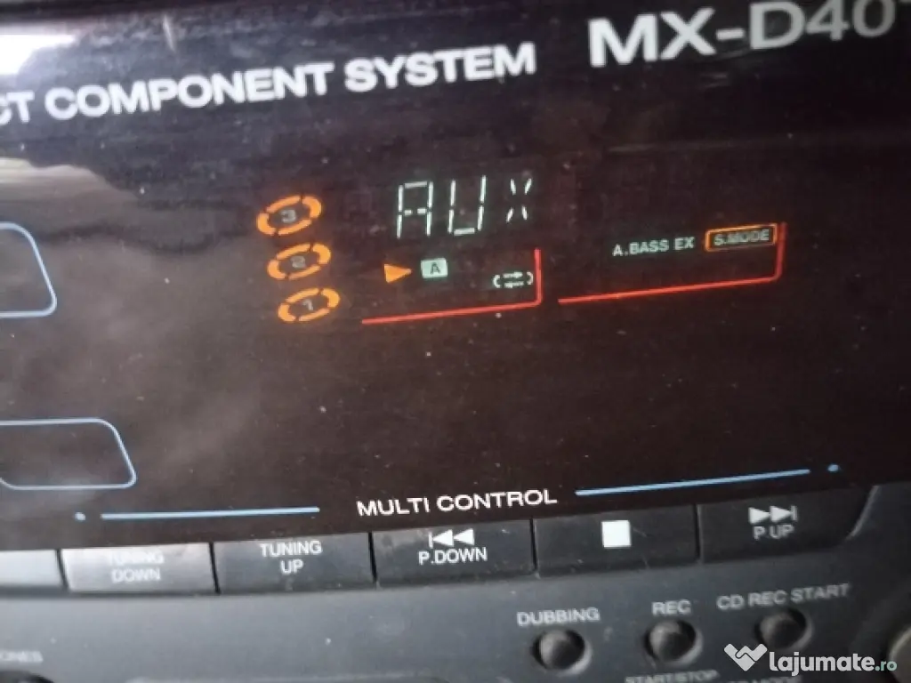 Combina audio JVC MX-D401T 