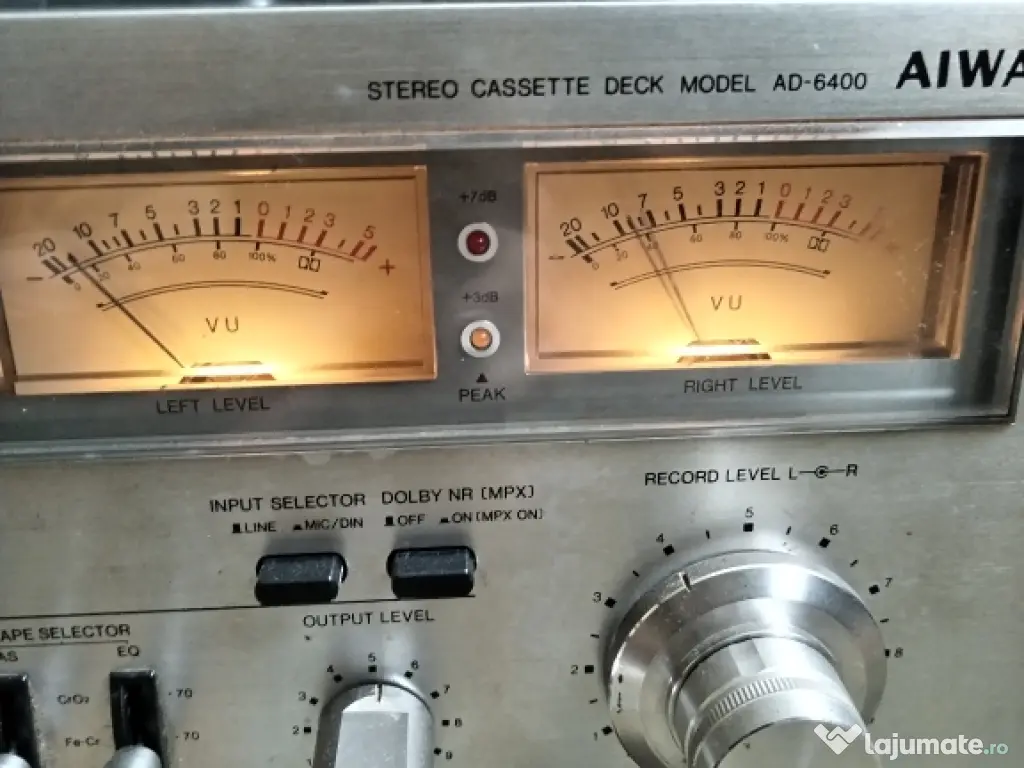 Casetofon deck Aiwa model D-6400 japonez 