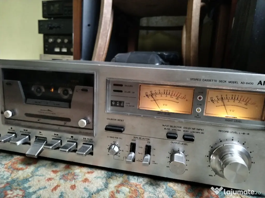 Casetofon deck Aiwa model D-6400 japonez 