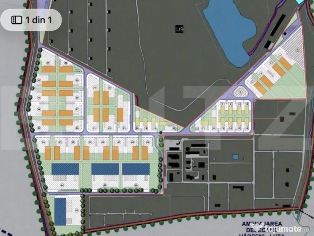 Vanzare teren industrial 3-5 ha zona industriala Fagaras 