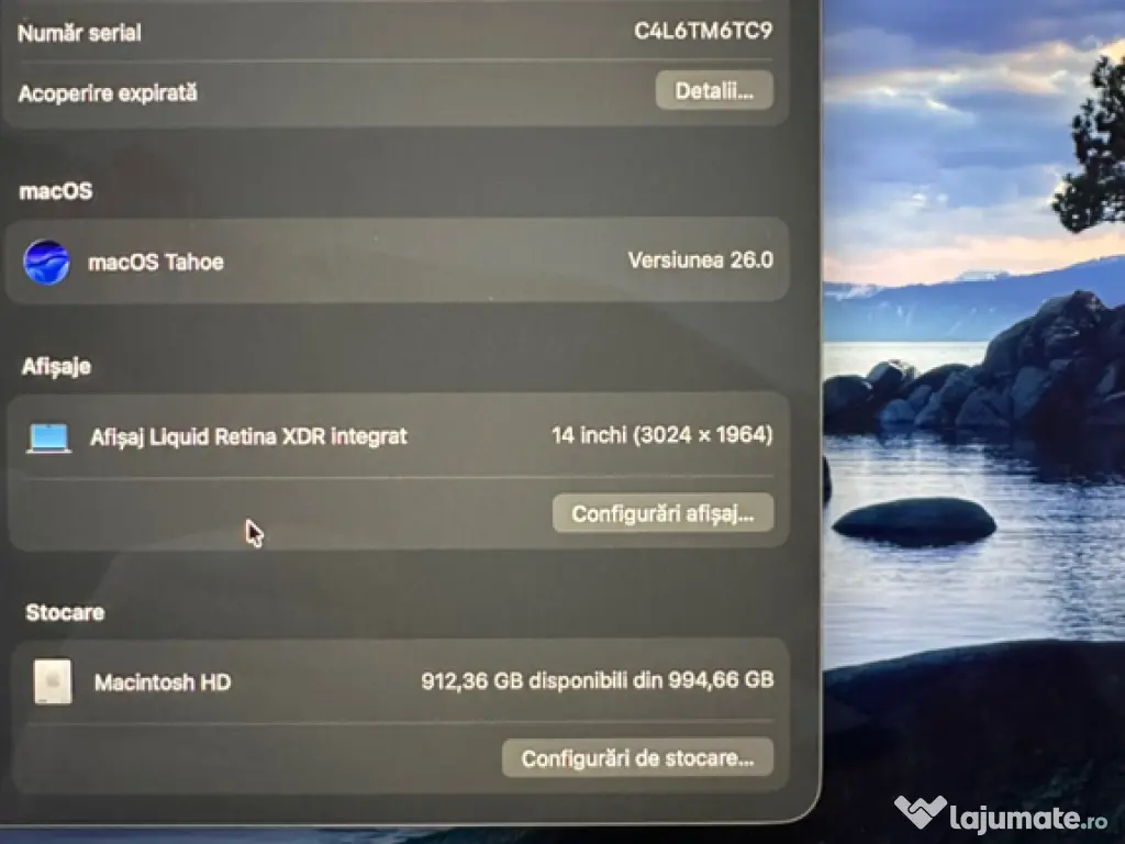 MacBook Pro 14-inch /M3 /. 24 Gb RAM /1 TB /Space Black 