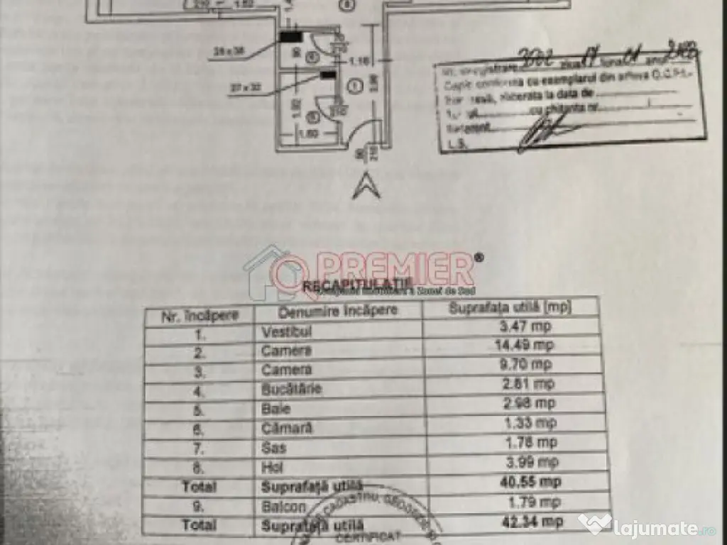 Apartament 2 camere Sector 4 - Straja 