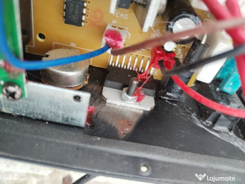 Placă amplificator audio boxă akai 