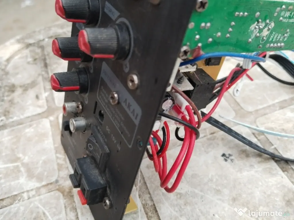 Placă amplificator audio boxă akai 