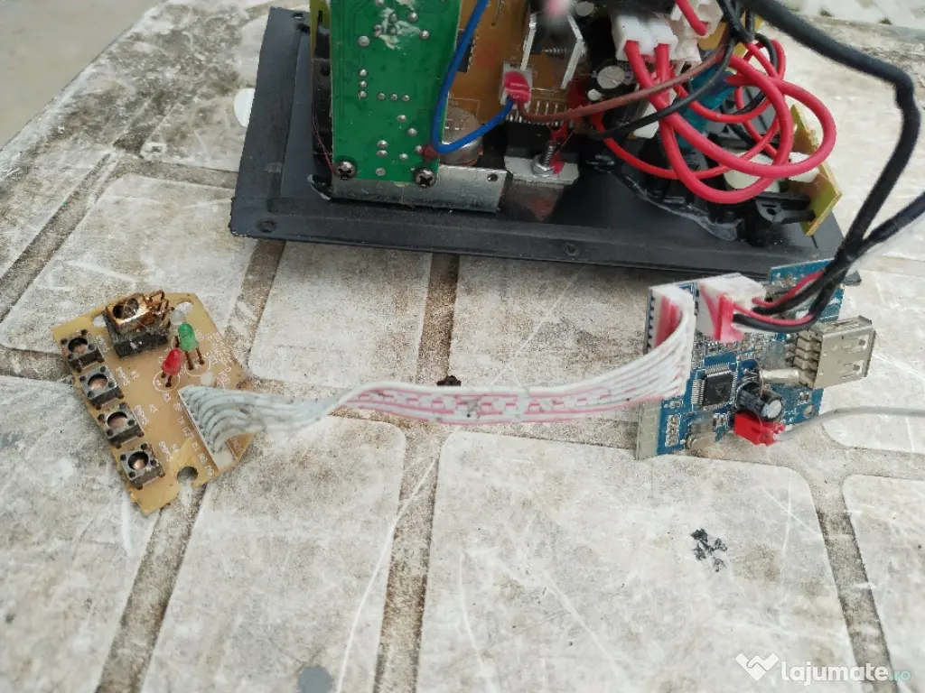 Placă amplificator audio boxă akai 