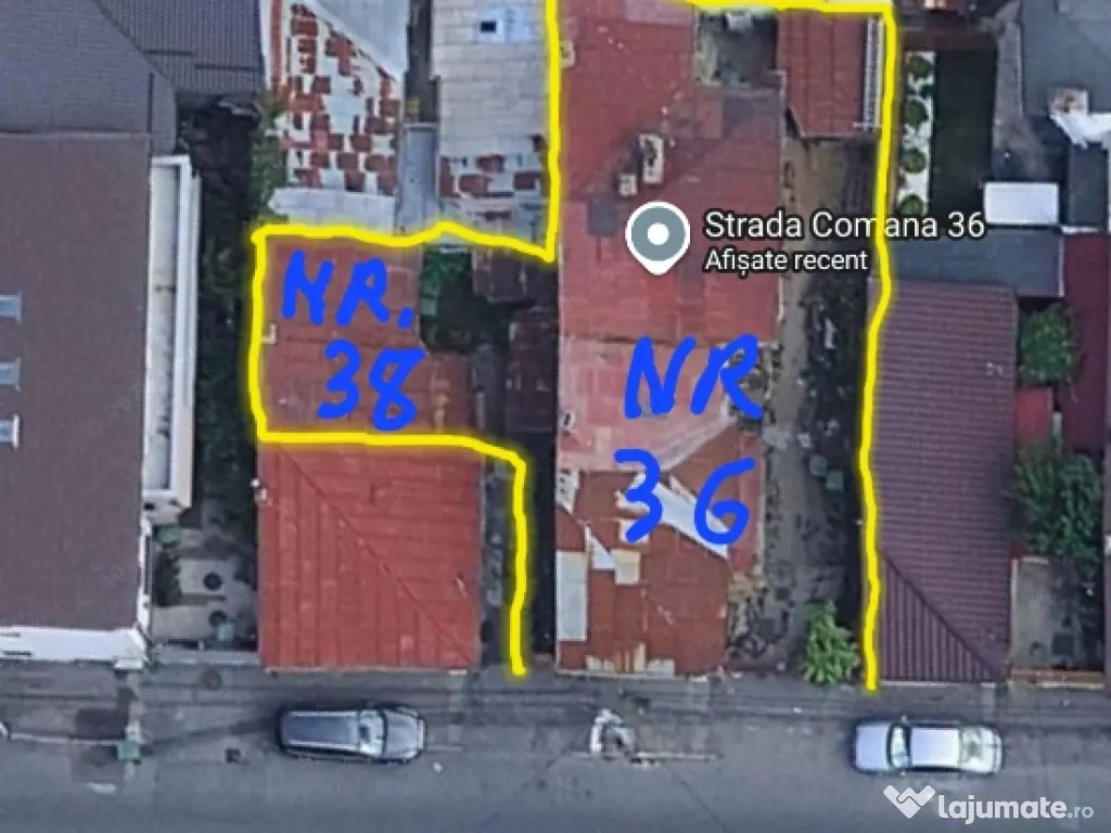 Vanzare 2 case strada comana 36 si 38