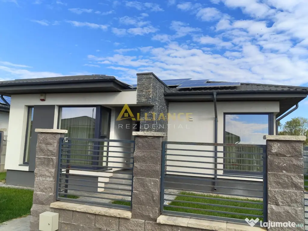 Casa individuala - 3 camere--PANOURI SOLARE 