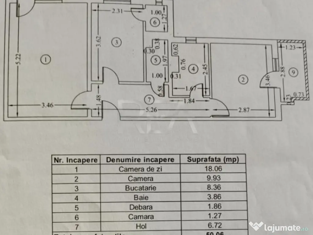 2 camere în Aviatiei la 7 min Metrou Aurel Vlaicu 