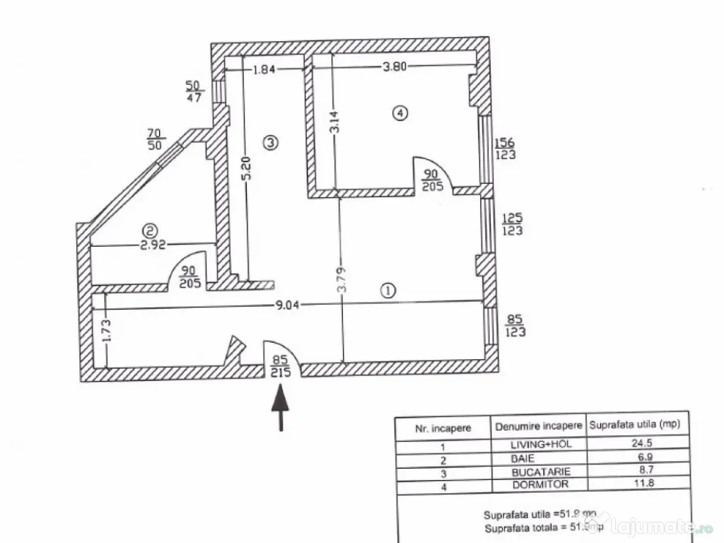 GAVANA 3 | Apartament 2 camere – imobil mic, doar 6 locuin 