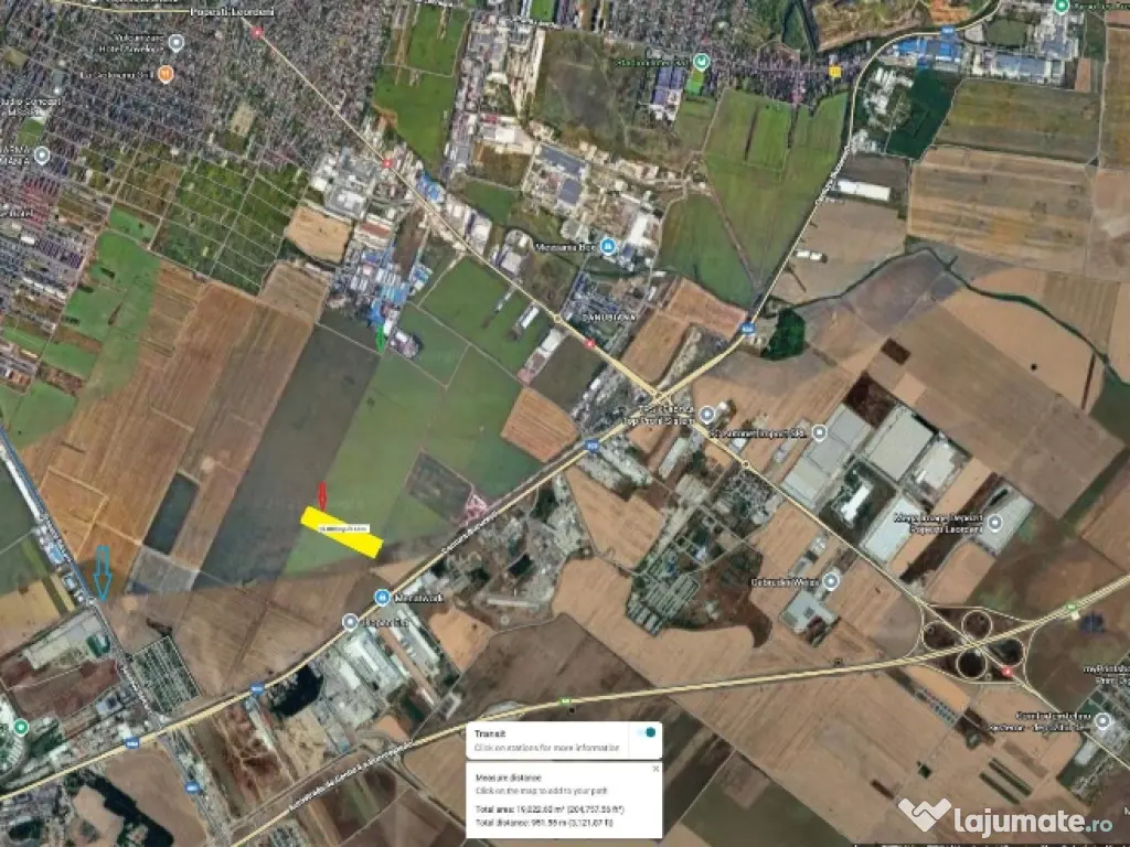 Teren Popești Leordeni 