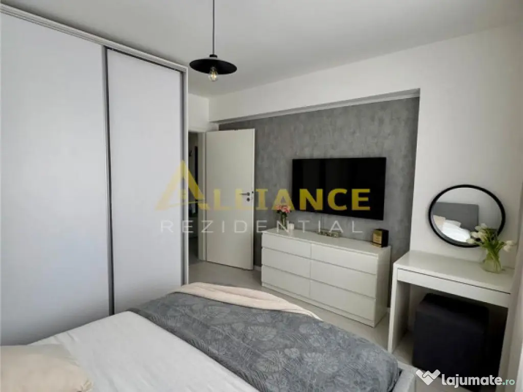 2 camere mobilat si utilat superb | Acces rapid metrou | Par 