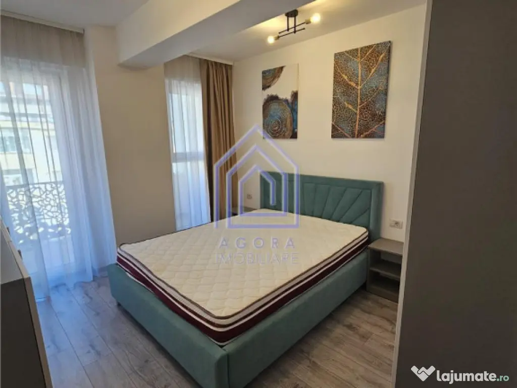Apartament bloc nou ,mobilat, utilat, loc parcare la demiso 