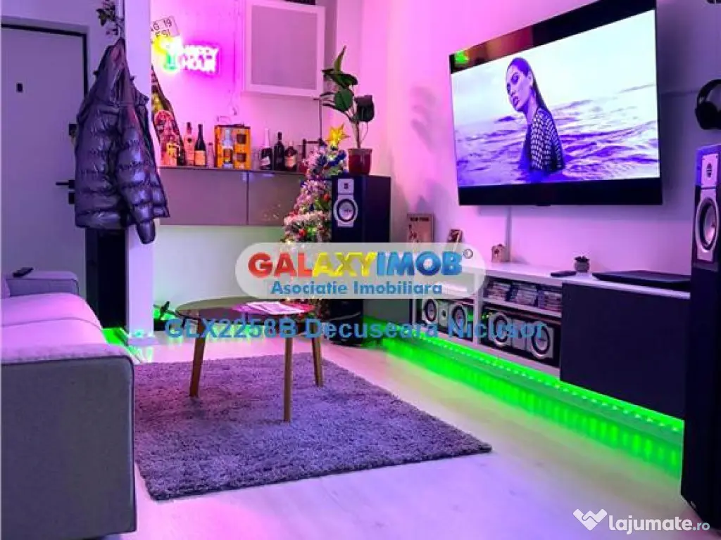 Apartament 2 camere Mobilat Utilat Ilie Petre, 40 mpu, 61.9 