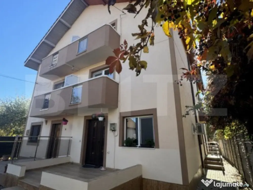 Casa duplex P+1E+M, SU 193 mp, 384 pm teren, zona Campia Isl 