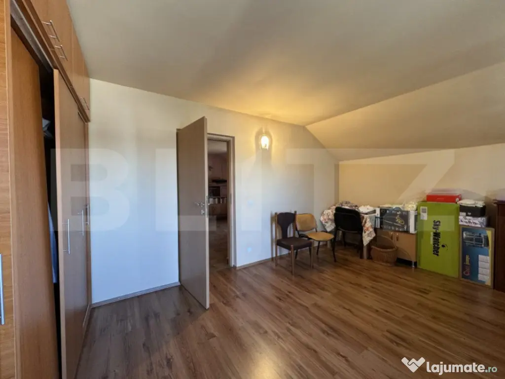 Casa duplex P+1E+M, SU 193 mp, 384 pm teren, zona Campia Isl 