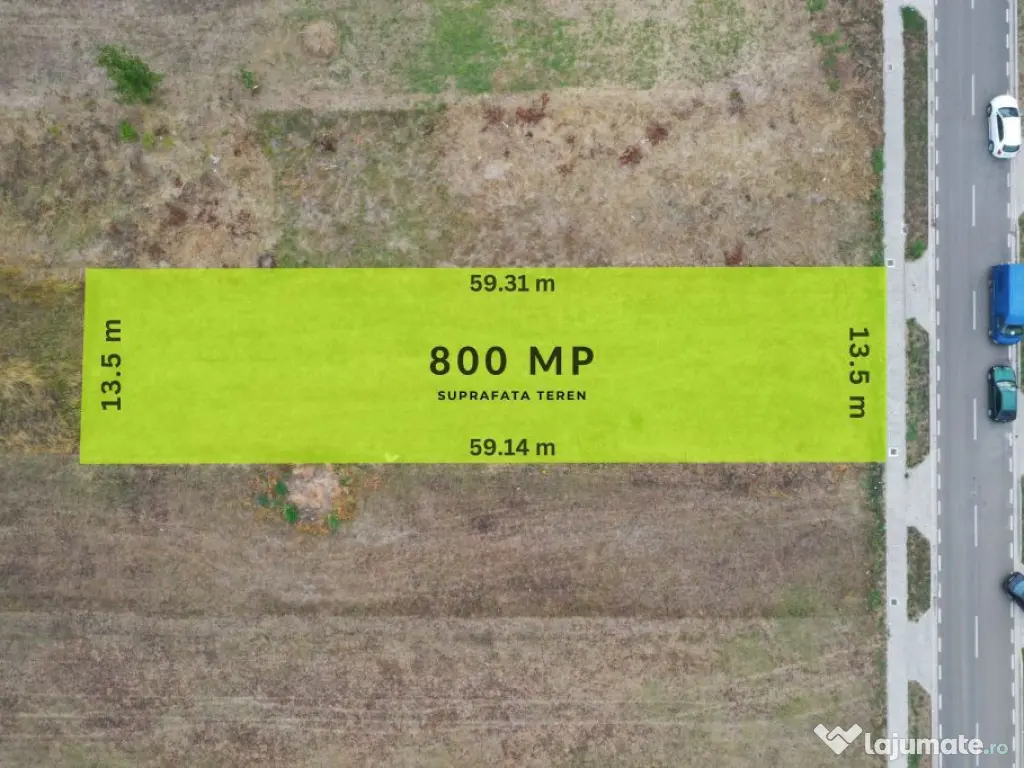 Teren Intravilan | Toate Utilitatile | Cartierul Primaver... 