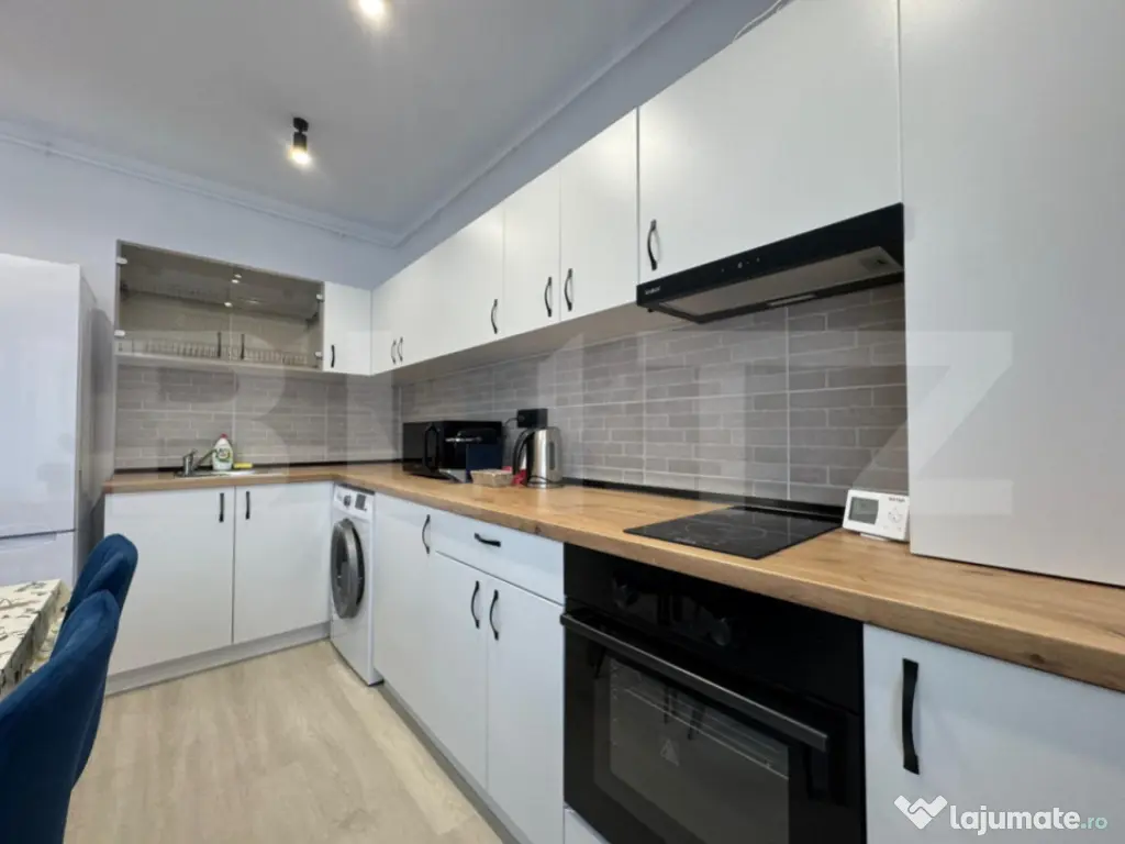 Apartament o camera, LUX, 45mp, parcare subterană, zona Mă 