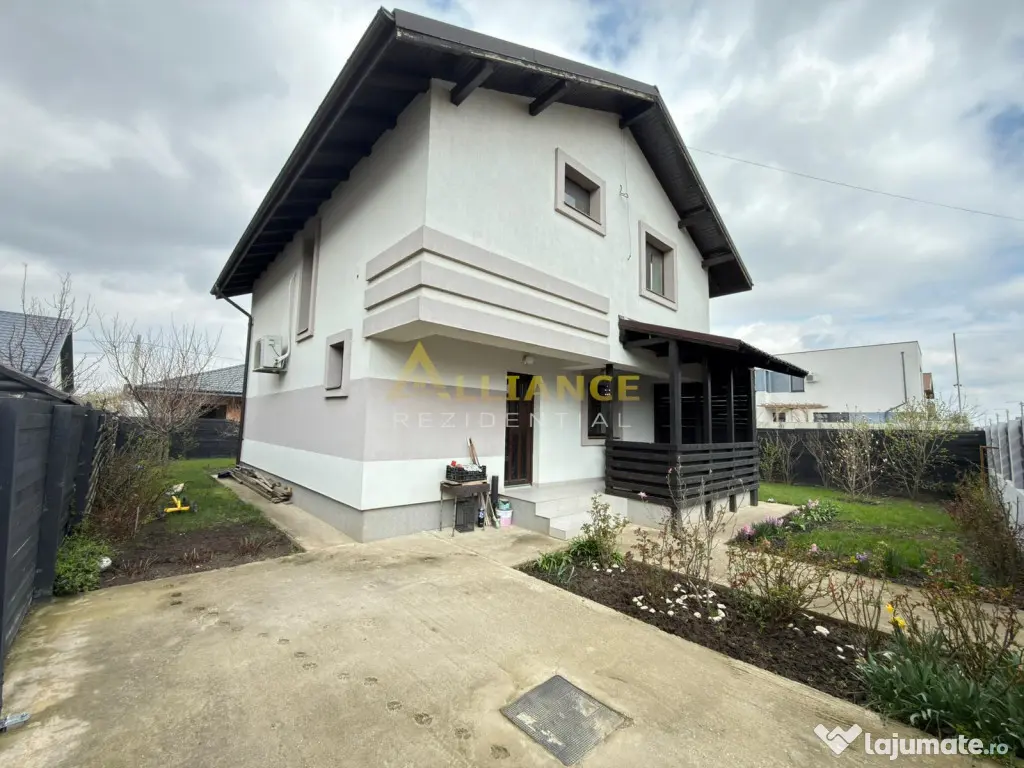 Vila Individuala | P 1E | 4 camere | Mobilata 