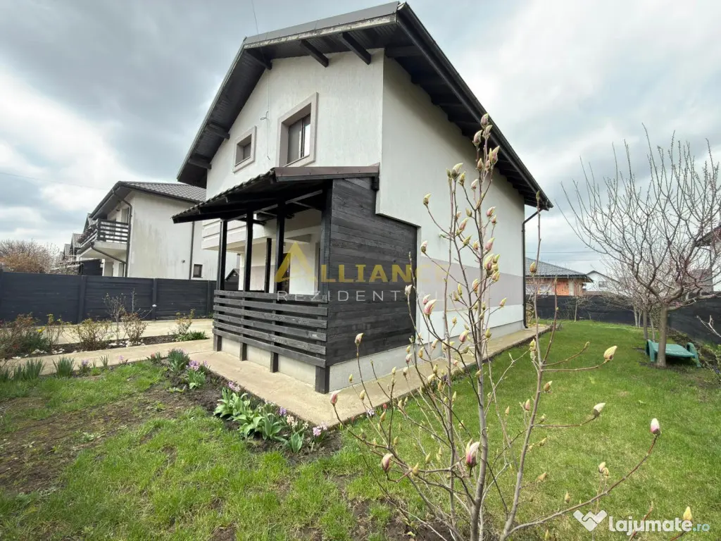 Vila Individuala | P 1E | 4 camere | Mobilata 