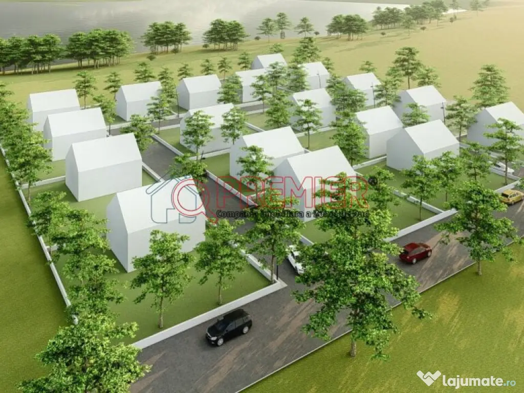 Teren intravilan pe malul lacului Fundulea 