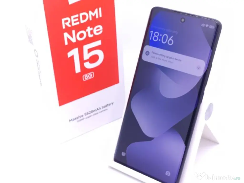 Xiaomi redmi note 15-5g -256gb-sigilat 
