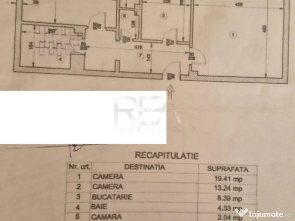 2 camere Vitan decomandat,centrală,inst. schimb.,et. 4,an 1 