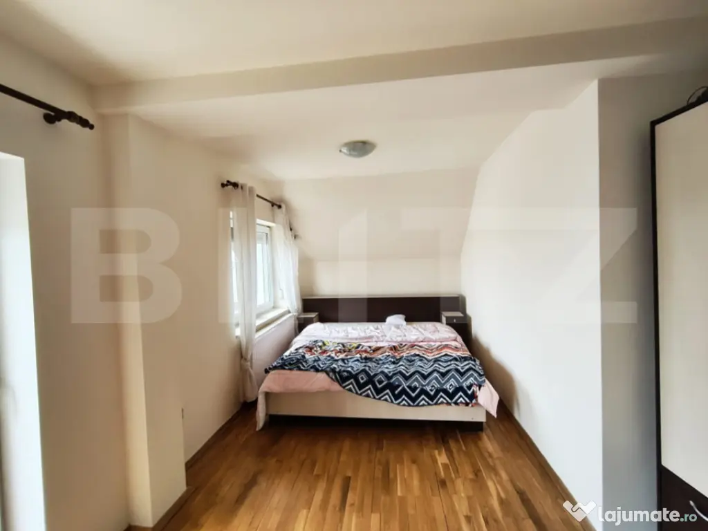 Casa de inchiriat Nojorid, 120 mp, curte 500 mp, garaj 