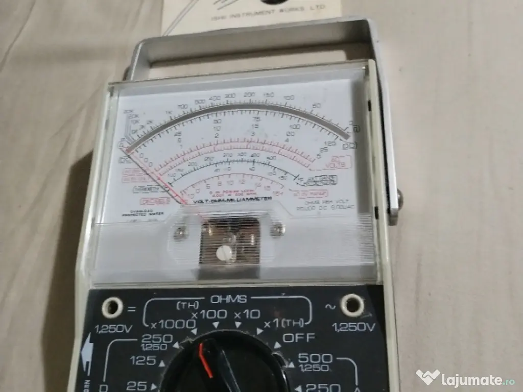 Multimetru analogic japonez ISHII 